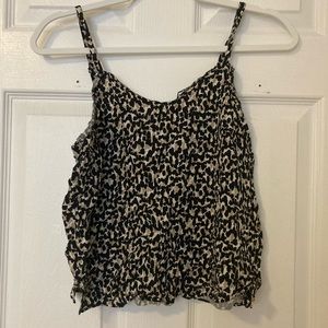 Old navy black and tan tank top